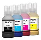Kit 4 Tintas Original Epson T49M Sublimática SureColor Preta Magenta Amarela Ciano para Impressoras F170 F570 F571