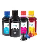 Kit 4 Tintas Pigmentada Compatível Canon GX6010 250ml Inova Ink