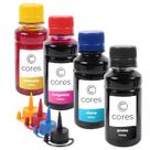 Kit 4 Tintas Universal CMYK 100ml Inova Ink