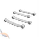 Kit 4 Tirante Lavadora Brastemp Consul 24 Bwq Cwc / Branco / 326000516