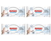 Kit 4 Toalha Umedecida Huggies Recém Nascido 48 Un - Huggies