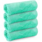 Kit 4 Toalhas Banhao Praia Piscina HotelLufamar Verde Kit 4 Toalhas Banhao Praia Piscina HotelLufamar Verde