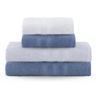 Kit 4 Toalhas De Banho Corpo E Rosto 100% Algodão Vanilla Extra Soft Buddemeyer