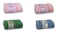 Kit 4 Toalhas de Banho Infantil Soft Baby Appel