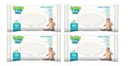 Kit 4 Toalhinha Umedecida Petty Baby 100 Unidades - Eurofral