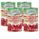 Kit 4 Tomate Pelado DIVELLA 400g - 100% Italiano