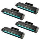 Kit 4 Toner Compatível 105a c/ Chip 107a Mfp 135a 137