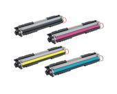 Kit 4 Toner Compatível CE310A CF350A 4 Cores para M175 CP1020 CP1025