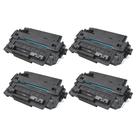 Kit 4 Toner Compatível HP 55A CE255A HP P3015 P3016 HP M521