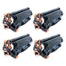 Kit 4 Toner Compatível HP M1132 M1212 p1102 p1606 278A 285A