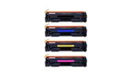 Kit 4 Toner Compatível M254 M280 M281 254dn 254dw 254nw Cf500 cf501 cf502 cf503a