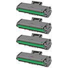 Kit 4 Toner Compatível SAMSUNG D101 ML2160 2165 SCX3400 3405
