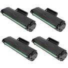 Kit 4 Toner Compatível SAMSUNG D104 ML1605 ML1660 1860 3205