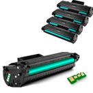 Kit 4 Toner Compatível W1105 105A M107A M107W M135A M135W Com Chip