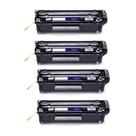 Kit 4 Toners Compatíveis HP CE285A 85A P1102 M1132 M1212