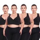 Kit 4 Top Plus Size Fitness Feminino Sem Bojo Academia Decote Kit 4 Top Plus Size Fitness Feminino Sem Bojo Academia Decote