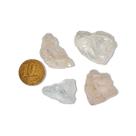 Kit 4 Topázio Branco 20 a 30mm Bruto Natural Pedra de 2025