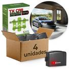 Kit 4 Transmissor Universal TX Car Mini Ipec Veicular Portão
