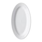 Kit 4 Travessas Oval Rasa Melamina Branca 45,5cm Alta Durabilidade Kit 4 Travessas Oval Rasa Melamina Branca 45,5cm Alta Durabilidade