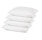 Kit 4 Travesseiros 50x70cm Fibra Siliconada Anti Alergico Lavavel