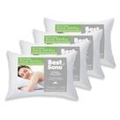 Kit 4 Travesseiros Best Sono - Fibra Siliconada