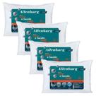 Kit 4 Travesseiros Infantil Altenburg Sono E Saúde Junior 45cm x 65cm Branco Kit 4 Travesseiros Infantil Altenburg Sono E Saúde Junior 45cm x 65cm Branco