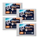 Kit 4 Travesseiros Nasa Total Médio/Alto Ideal Para Dormir Lado