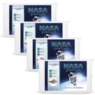 Kit 4 Travesseiros Nasa Viva Conforto Altura 10 cm Kit 4 Travesseiros Nasa Viva Conforto Altura 10 cm