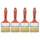 Kit 4 Trincha Pincel Verniz E Stain Atlas 3 Polegada 396