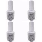 Kit 4 Ultra Selante Top Coat Lirió Porcelana Gel Finalizador