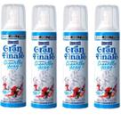 Kit 4 Un Creme Chantilly Spray Fleischmann Gran Finale 250g Kit 4 Un Creme Chantilly Spray Fleischmann Gran Finale 250g