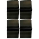 Kit 4 un - Eletrodo de Silicone Condutivo 5x3 ASX