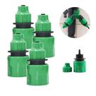 Kit 4 Un. Engate Rápido Com Saída Para Mangueira De Irrigação 4mm Kit 4 Un. Engate Rápido Com Saída Para Mangueira De Irrigação 4mm