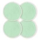 Kit 4 Un Jogo Americano Renda Verde Claro 45Cm Rafimex
