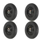 Kit 4 un roda reforçada 3.25-8 4 lonas 1 rol. rolete 200kg