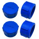 KIT 4 Un TAMPAO PLASTICO SAIDA PULSADOR TRANSFERIDOR SULINOX C/ ROSCA 1