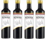 Kit 4 Un Vinagre Balsâmico Rosina 500 ml