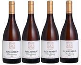 Kit 4 Un Vinho Almaúnica Reserva Chardonnay 750 ml