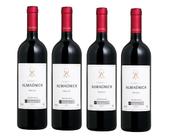 Kit 4 Un Vinho Almaúnica Reserva Merlot D.O. 750 ml