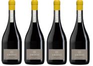 Kit 4 Un Vinho Amitié Chardonnay Oak Barrel 750 ml