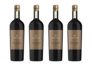 Kit 4 Un Vinho Amitie Oak Barrel Montepulciano 750 ml
