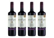 Kit 4 Un Vinho Aurora Marcus James Reservado Meio Seco Pinotage 750 ml Kit 4 Un Vinho Aurora Marcus James Reservado Meio Seco Pinotage 750 ml