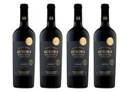 Kit 4 Un Vinho Aurora Reserva Tannat 750 ml