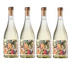 Kit 4 Un Vinho Bebber Giardino Chardonnay 750 ml