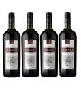 Kit 4 Un Vinho Bordô Suave Pérgola 1 L