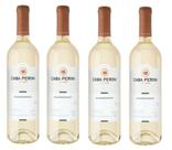 Kit 4 Un Vinho Casa Perini Chardonnay 750 ml
