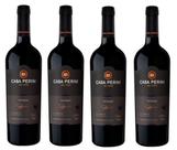 Kit 4 Un Vinho Casa Perini Tannat 750 ml