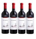 Kit 4 Un Vinho Casa Valduga Villa Lobos Cabernet Sauvignon 750 ml Kit 4 Un Vinho Casa Valduga Villa Lobos Cabernet Sauvignon 750 ml