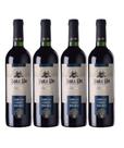 Kit 4 Un Vinho de Mesa Jota Pe Tinto Seco Tradicional 750 ml Kit 4 Un Vinho de Mesa Jota Pe Tinto Seco Tradicional 750 ml