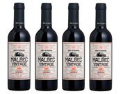 Kit 4 Un Vinho Don Guerino Vintage Malbec 375 ml
